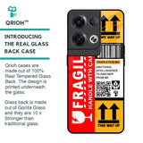 Handle With Care Glass Case for Oppo Reno8 Pro 5G