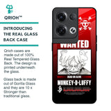 Luffy Wanted Glass Case for Oppo Reno8 Pro 5G