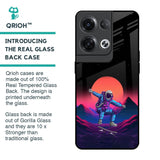 Retro Astronaut Glass Case for Oppo Reno8 Pro 5G