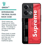 Supreme Ticket Glass Case for Oppo Reno8 Pro 5G