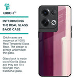 Brush Stroke Art Glass Case for Oppo Reno8 Pro 5G