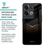 Dark Walnut Glass Case for Oppo Reno8 Pro 5G