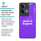 Make it Happen Glass Case for Oppo Reno8 Pro 5G