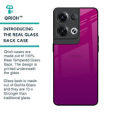 Magenta Gradient Glass Case For Oppo Reno8 Pro 5G