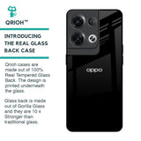 Jet Black Glass Case for Oppo Reno8 Pro 5G