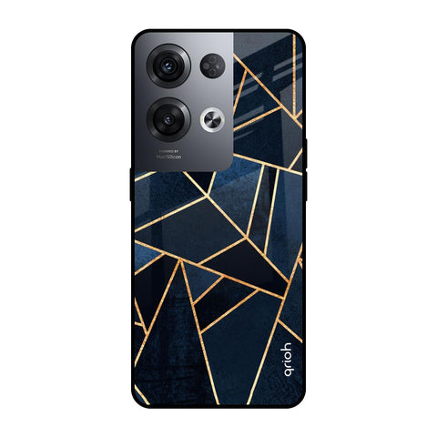 Abstract Tiles Oppo Reno8 Pro 5G Glass Cases & Covers Online