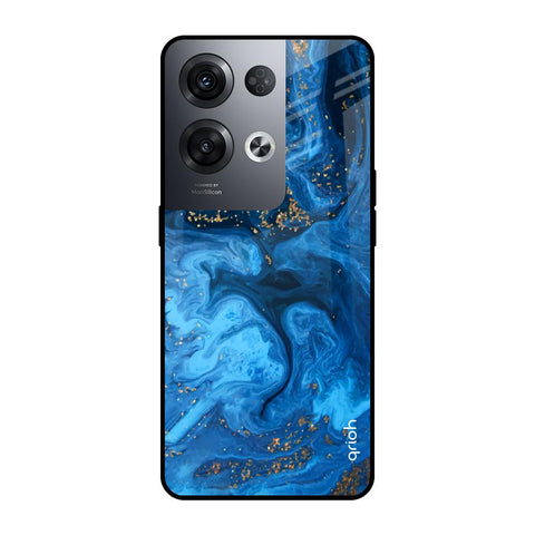 Gold Sprinkle Oppo Reno8 Pro 5G Glass Cases & Covers Online