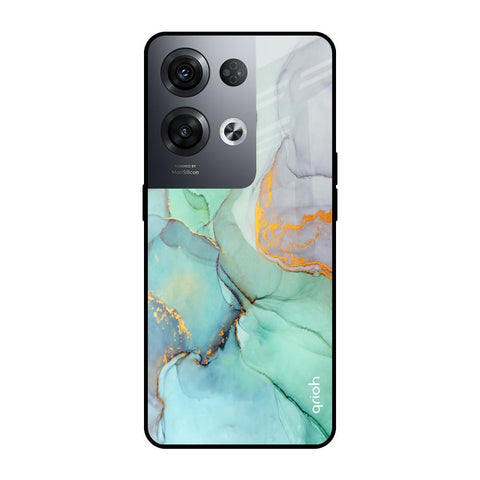 Green Marble Oppo Reno8 Pro 5G Glass Cases & Covers Online