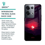 Morning Red Sky Glass Case For Oppo Reno8 Pro 5G