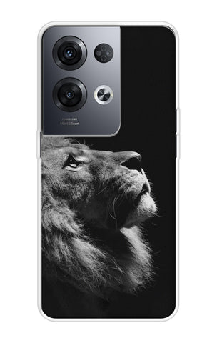Lion Looking to Sky Oppo Reno8 Pro 5G Back Cover