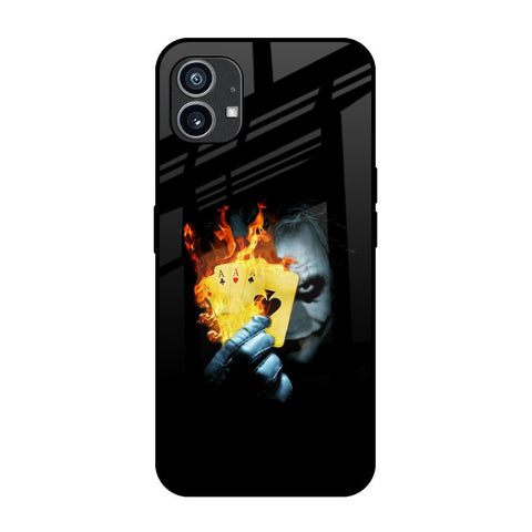 AAA Joker Nothing Phone 1 Glass Back Cover Online