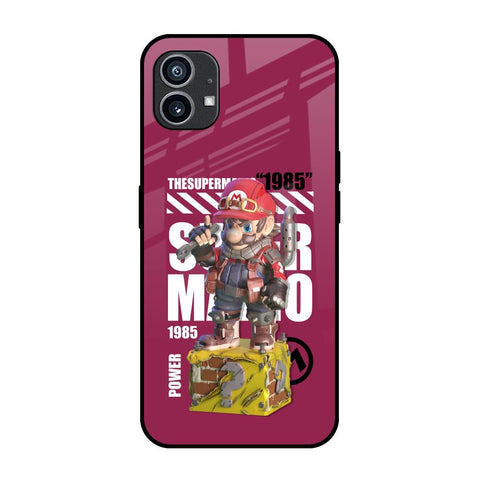 Gangster Hero Nothing Phone 1 Glass Back Cover Online