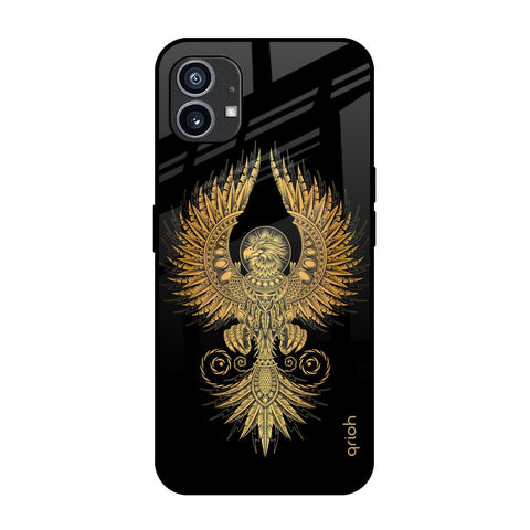 Mythical Phoenix Art Nothing Phone 1 Glass Back Cover Online