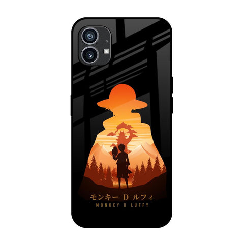Luffy One Piece Nothing Phone 1 Glass Back Cover Online