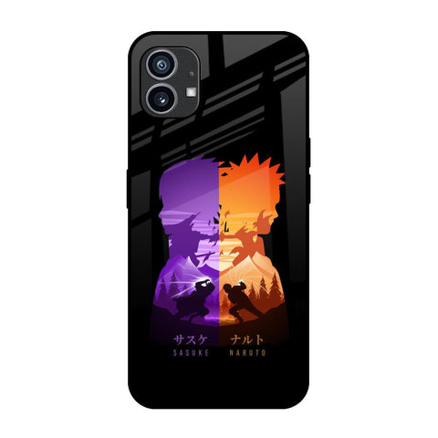 Minimalist Anime Nothing Phone 1 Glass Back Cover Online