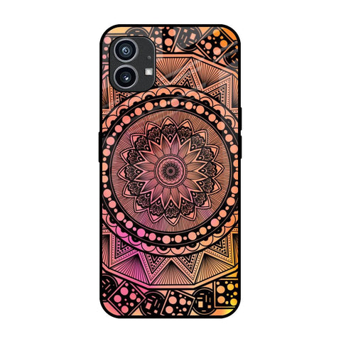 Floral Mandala Nothing Phone 1 Glass Back Cover Online