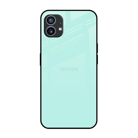 Teal Nothing Phone 1 Glass Back Cover Online