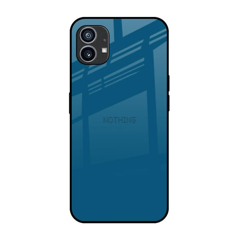 Cobalt Blue Nothing Phone 1 Glass Back Cover Online
