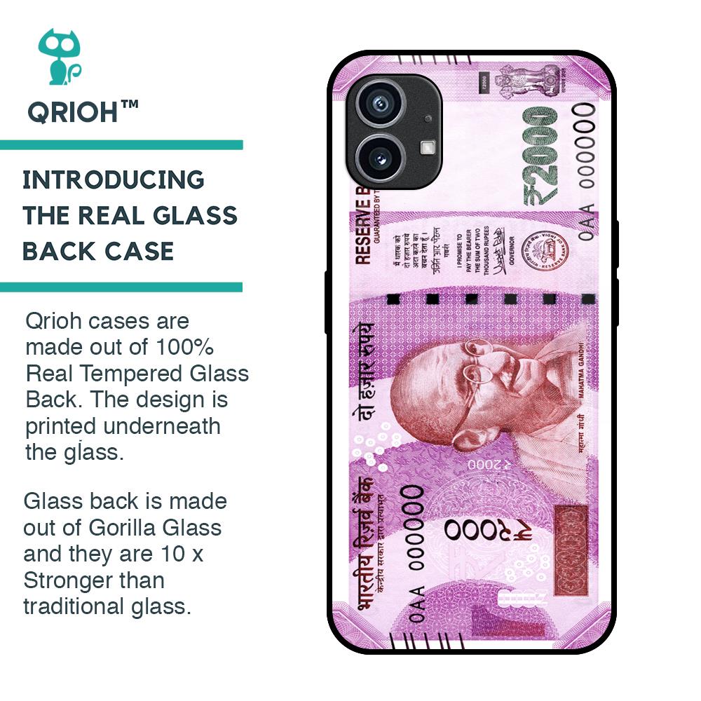 Stock Out Currency Glass Case for Nothing Phone 1