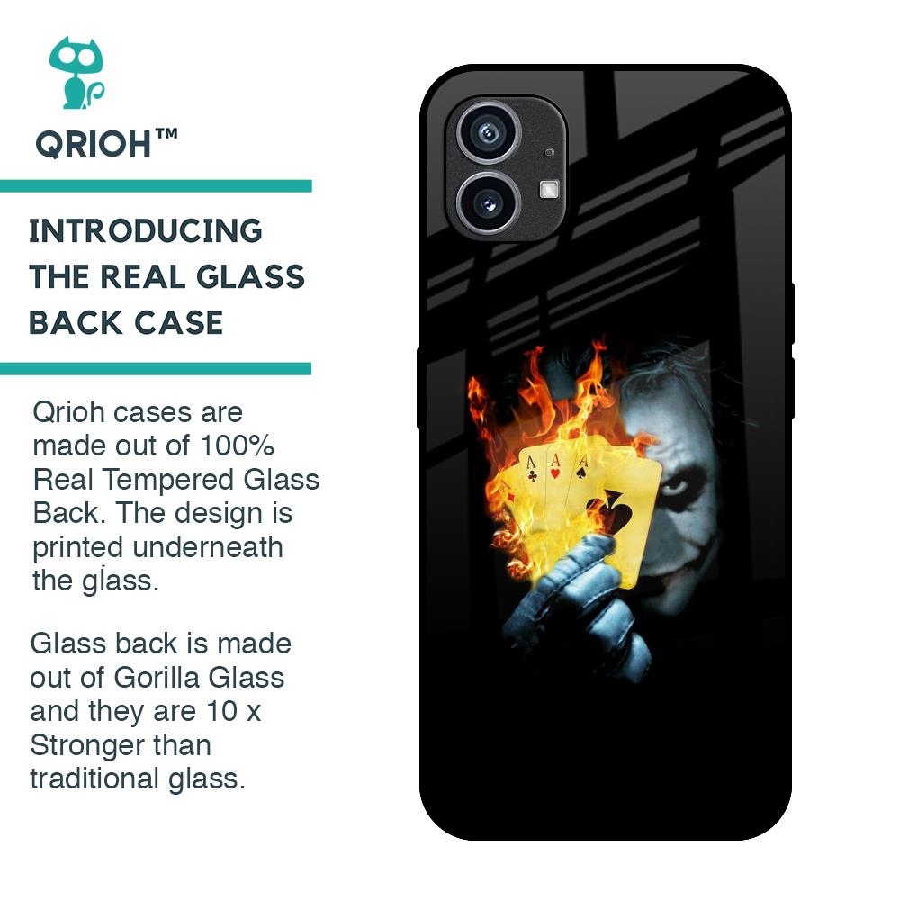AAA Joker Glass Case for Nothing Phone 1