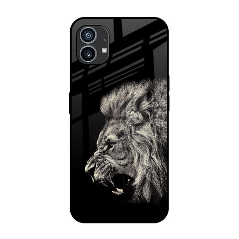 Brave Lion Nothing Phone (1) Glass Cases & Covers Online