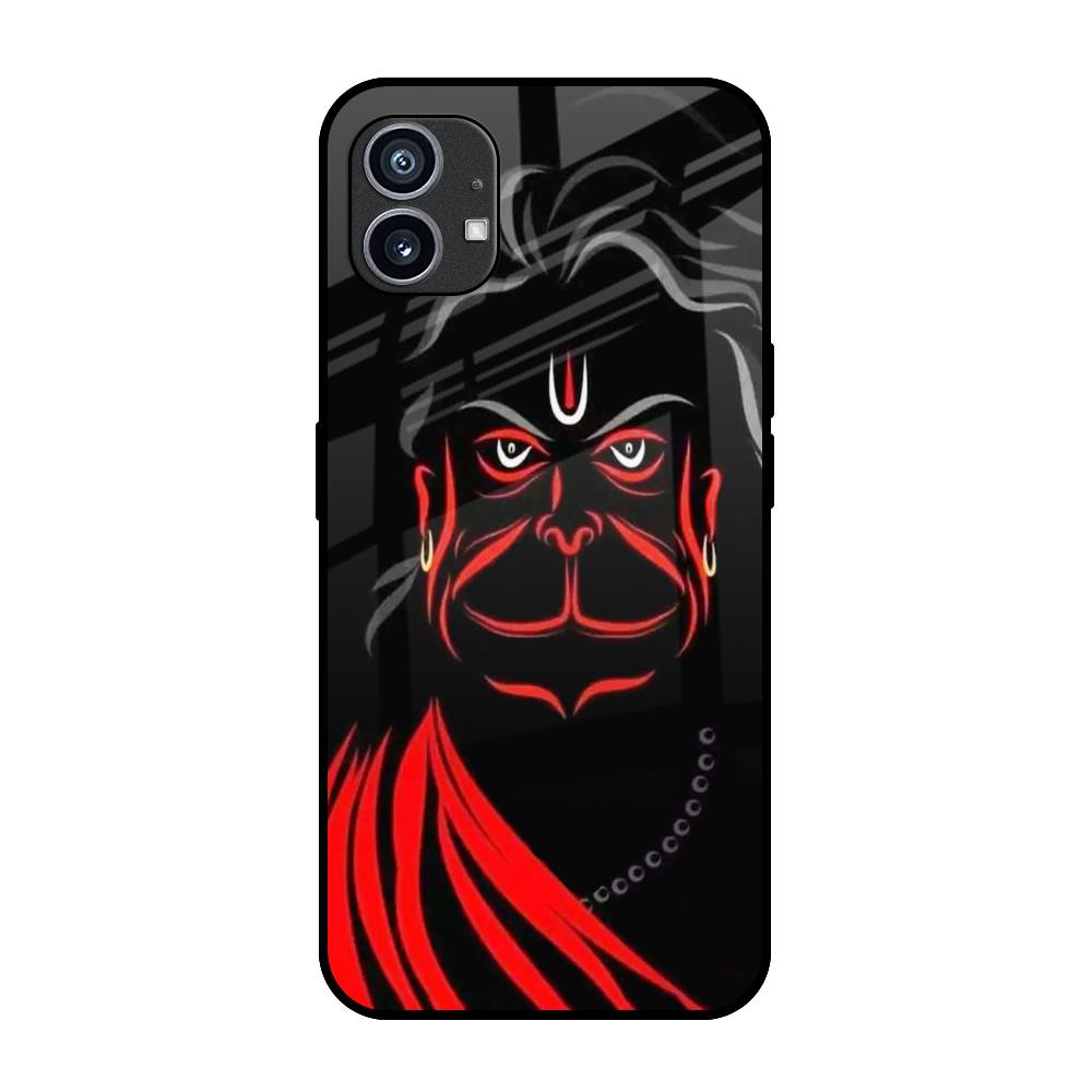Lord Hanuman Nothing Phone (1) Glass Cases & Covers Online