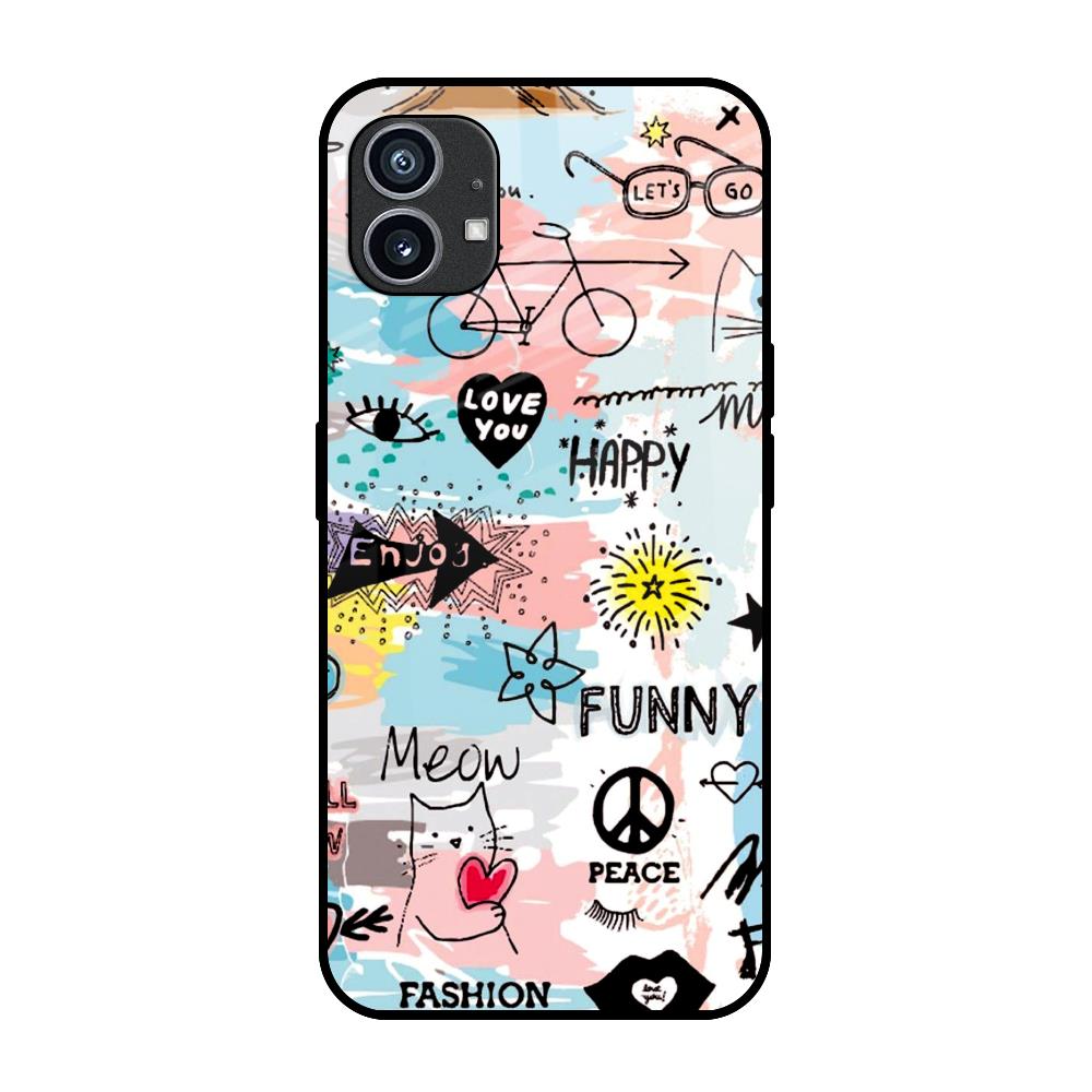 Just For You Nothing Phone (1) Glass Cases & Covers Online