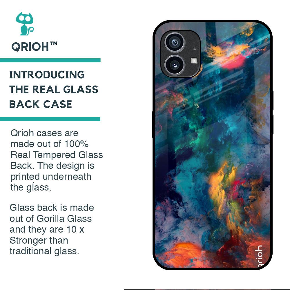 Cloudburst Glass Case for Nothing Phone (1)
