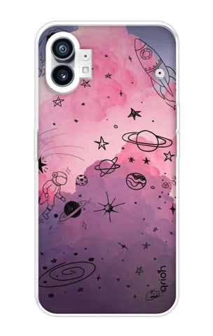 Space Doodles Art Nothing Phone 1 Back Cover