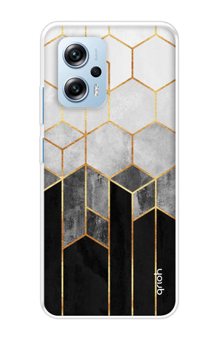 Hexagonal Pattern Redmi K50i 5G Back Cover
