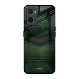 Green Leather Oppo A36 Glass Back Cover Online