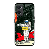 Astronaut on Mars Oppo A36 Glass Back Cover Online