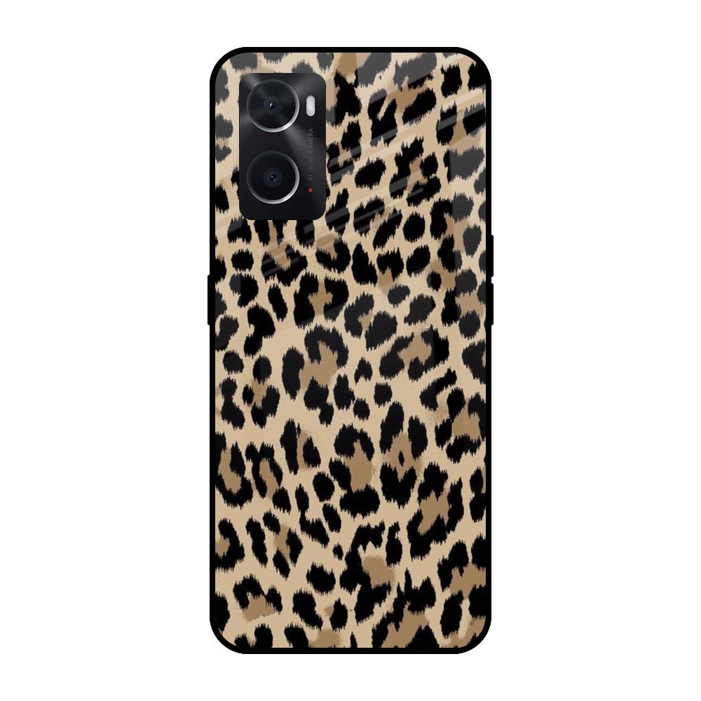 Leopard Seamless Oppo A36 Glass Cases & Covers Online