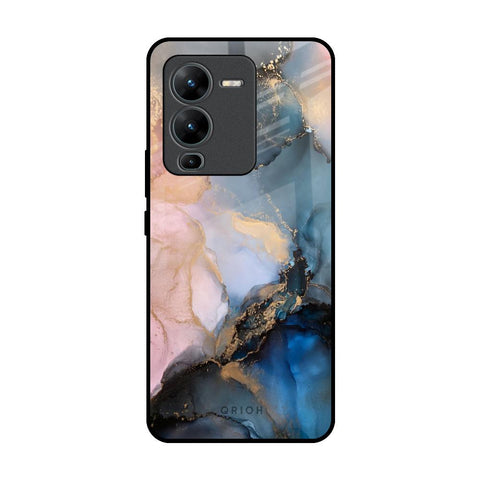Marble Ink Abstract Vivo V25 Pro Glass Back Cover Online