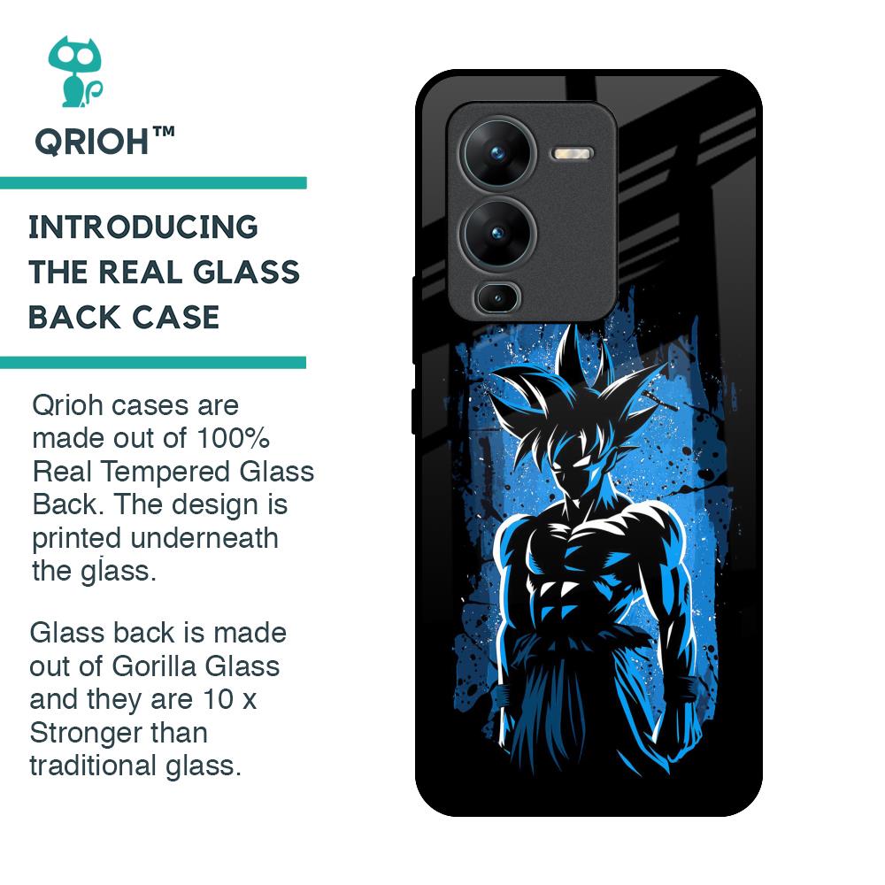 Splatter Instinct Glass Case for Vivo V25 Pro