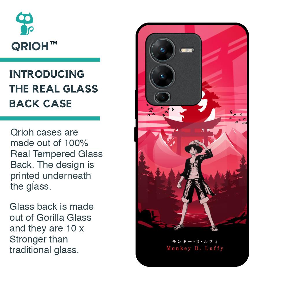 Lost In Forest Glass Case for Vivo V25 Pro