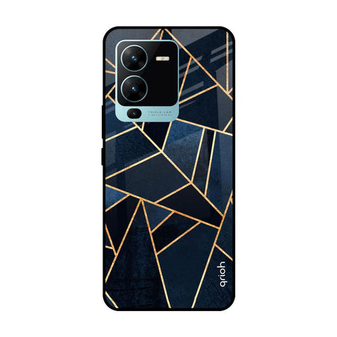 Abstract Tiles Vivo V25 Pro Glass Cases & Covers Online