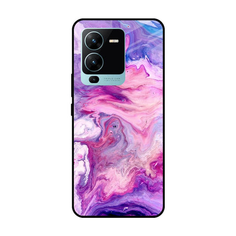 Cosmic Galaxy Vivo V25 Pro Glass Cases & Covers Online