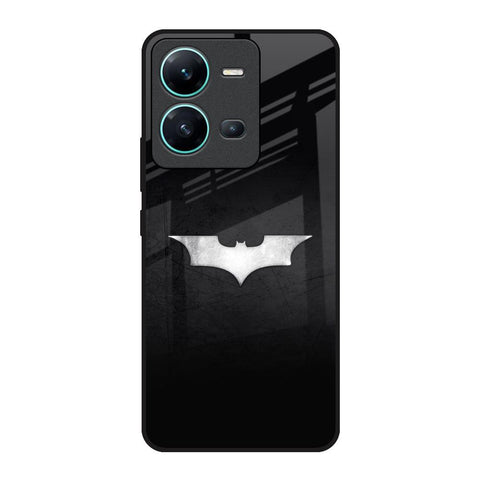 Super Hero Logo Vivo V25 Glass Back Cover Online