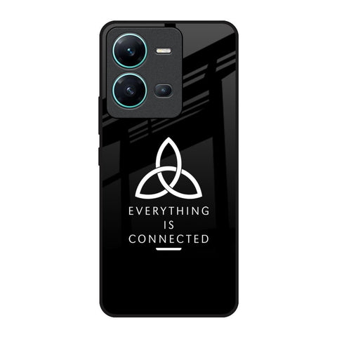 Everything Is Connected Vivo V25 Glass Back Cover Online