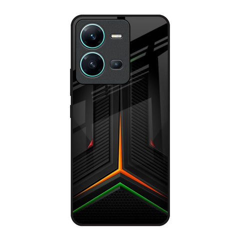 Modern Ultra Chevron Vivo V25 Glass Back Cover Online