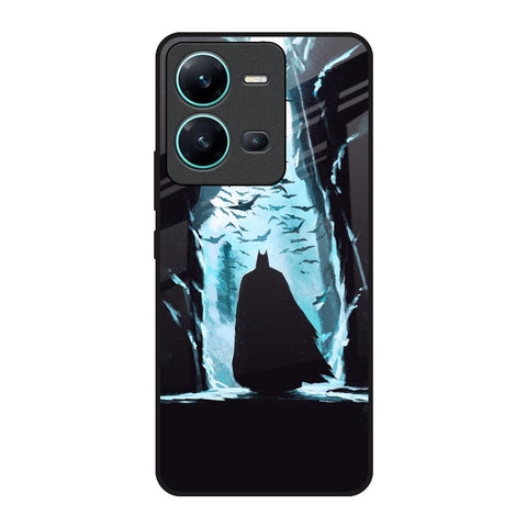 Dark Man In Cave Vivo V25 Glass Back Cover Online
