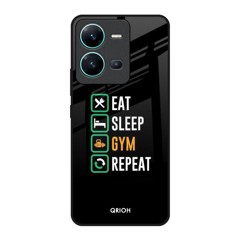 Daily Routine Vivo V25 Glass Back Cover Online