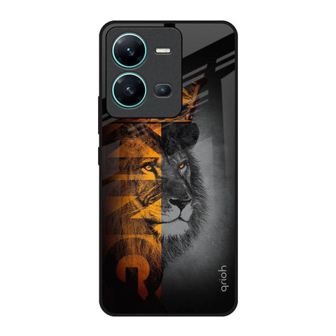 King Of Forest Vivo V25 Glass Back Cover Online