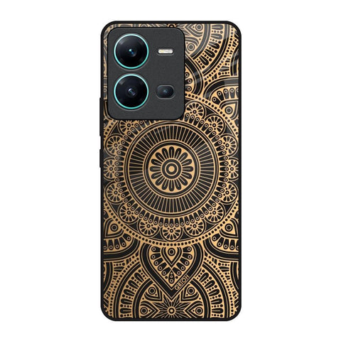 Luxury Mandala Vivo V25 Glass Back Cover Online