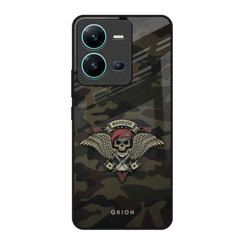 Army Warrior Vivo V25 Glass Back Cover Online