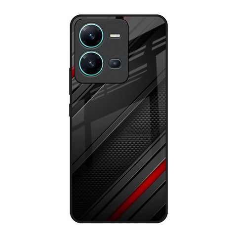 Modern Abstract Vivo V25 Glass Back Cover Online