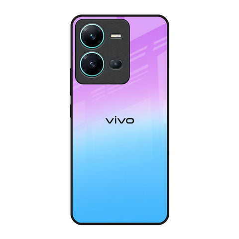 Unicorn Pattern Vivo V25 Glass Back Cover Online