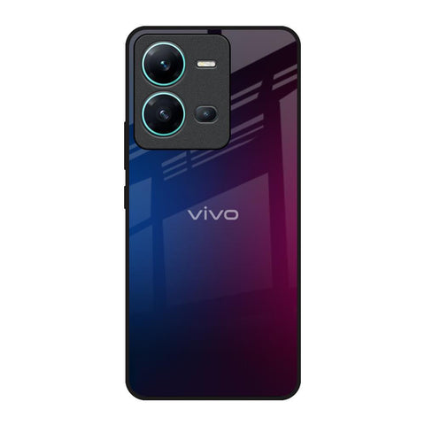 Mix Gradient Shade Vivo V25 Glass Back Cover Online