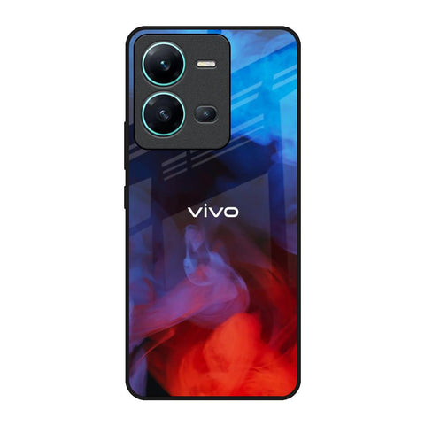 Dim Smoke Vivo V25 Glass Back Cover Online